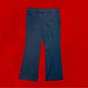 Lauren Ralph Lauren Charcoal Gray Women’s Wide Leg Pleat Front Trousers Size 8